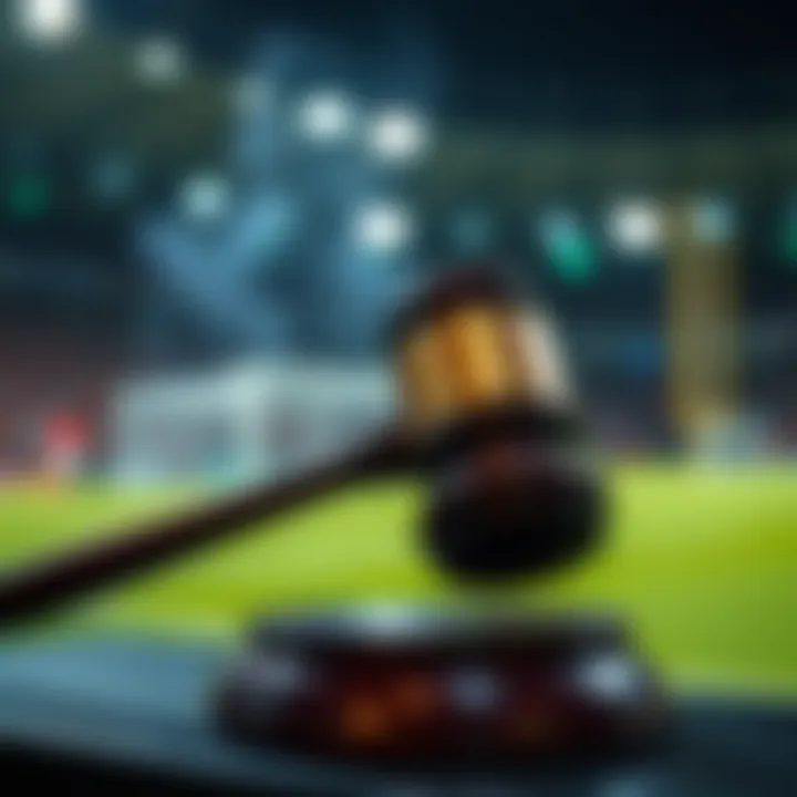 Legal documents relating to betting regulations