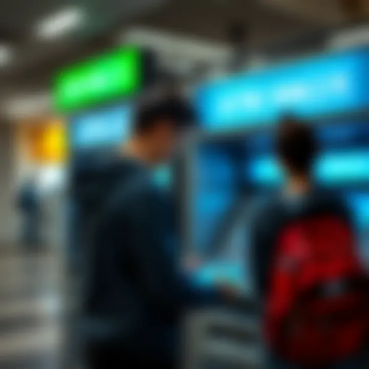 Executing Transactions at ATMs ATM deposit transactions in action