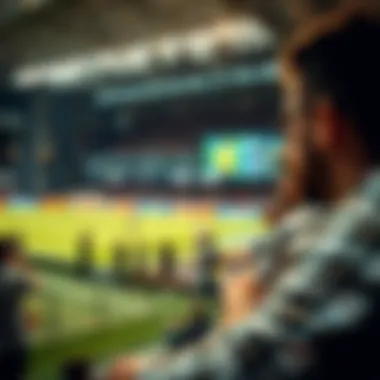 Visual analysis of market trends in betting