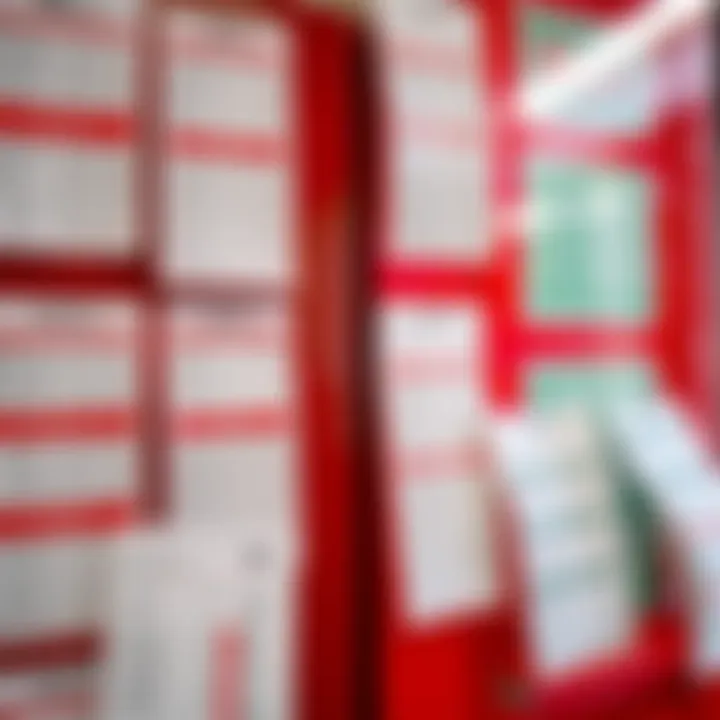 An array of betting slip options displaying various odds and choices