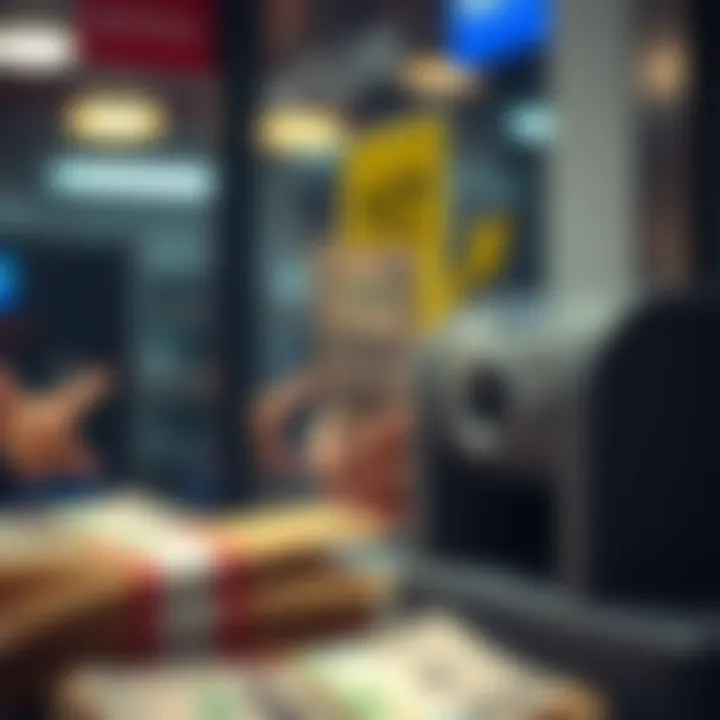 Cash Deposit Procedures Explained Visual representation of cash deposit procedures