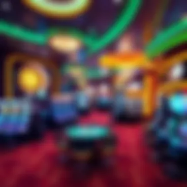 An overview of a vibrant casino floor