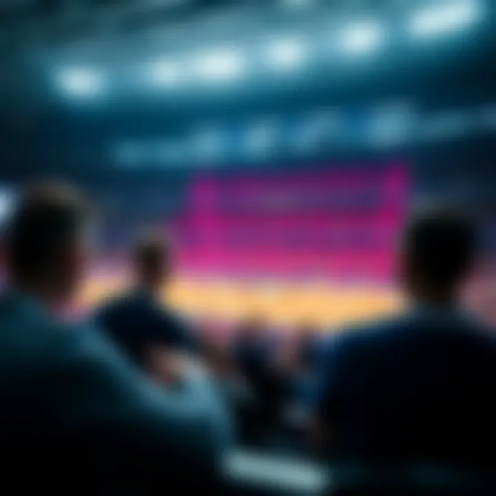 Excitement of Champions League Live Broadcast Live broadcast of a thrilling Champions League match