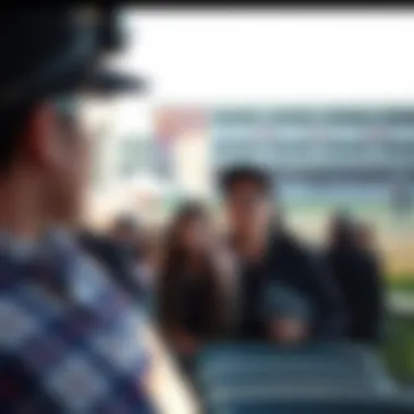 Spectators enjoying a race at Gwacheon Horse Racing Park