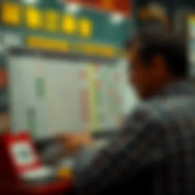 Chart analyzing historical lottery winning patterns