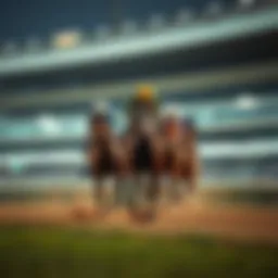 Illustration of horse racing analysis