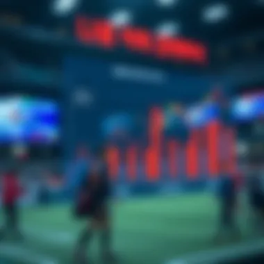 Graph showcasing trends in Korean betting market