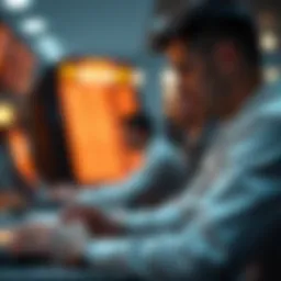 Conceptual illustration of lottery strategy analysis