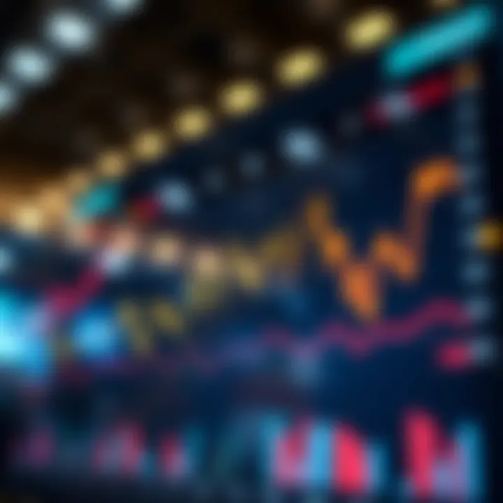 Graph showing real-time data updates in sports betting