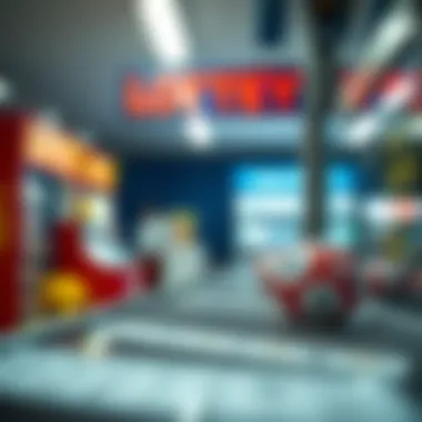 Visual of a lottery ticket selection