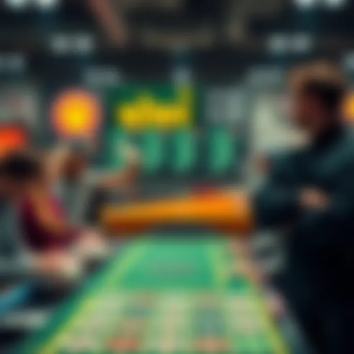 Visual representation of betting tips for lotteries