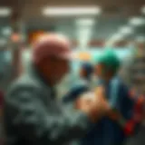 Visual representation of lottery mechanics