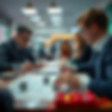 A conceptual image of strategy planning for lottery betting
