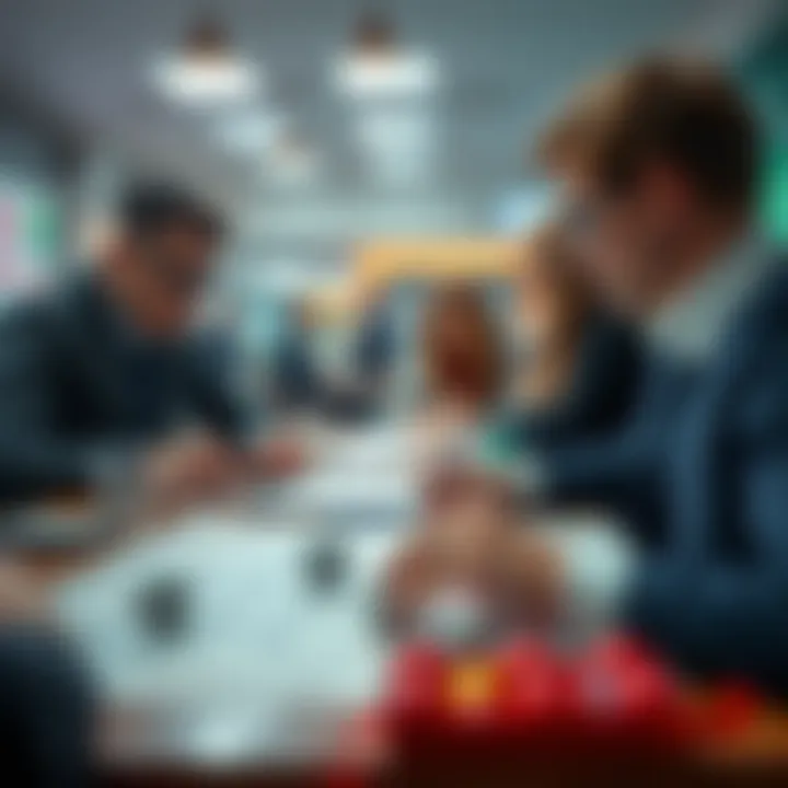 A conceptual image of strategy planning for lottery betting