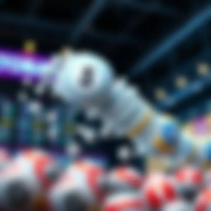 Distribution of Winning Lottery Numbers Visualization of winning numbers distribution