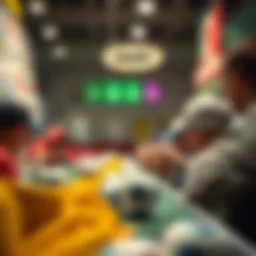 Illustration representing lottery strategies and analysis