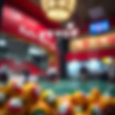 Infographic of winning probabilities in the lottery