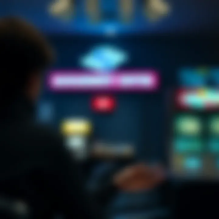 Programs Offered by the Gambling Management Center Illustration highlighting various programs offered by a gambling problem management center