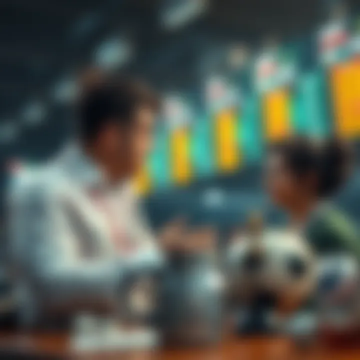 Illustration of a sports betting strategy