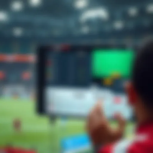 Exploring the TotoView User Interface User interface of TotoView showcasing various betting options