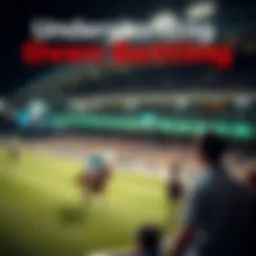 Conceptual representation of under and over betting