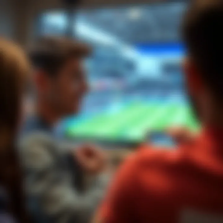 User experience in sports TV streaming
